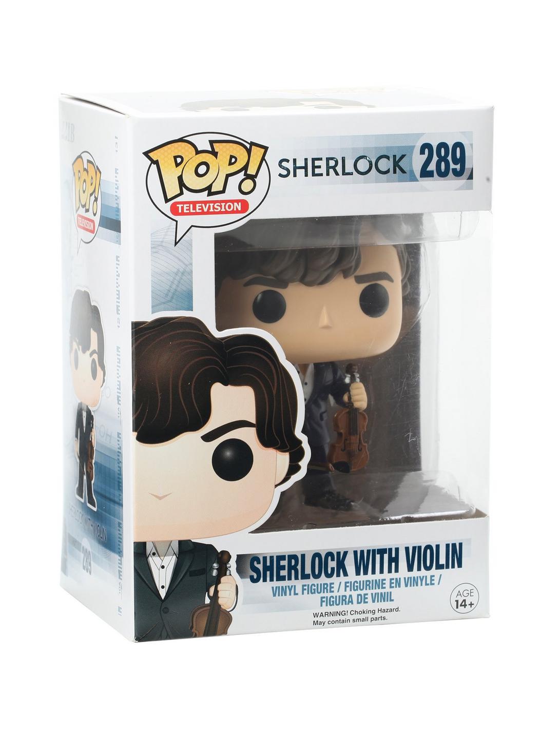 Funko Sherlock Pop! Television Sherlock With Violin Vinyl Figure, , hi-res