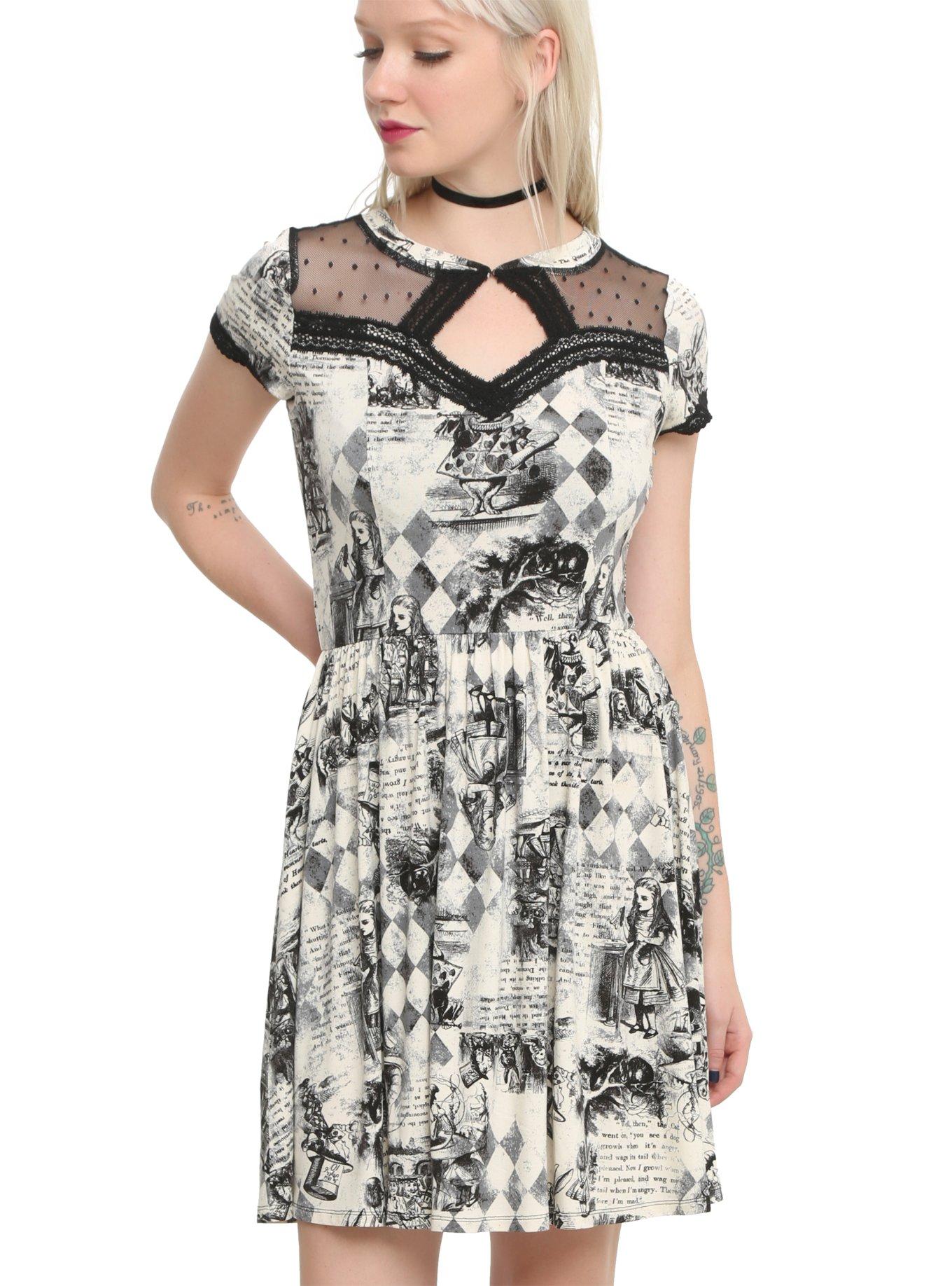 alice in wonderland themed homecoming dresses Custom Gown "Alice in Wonderland"