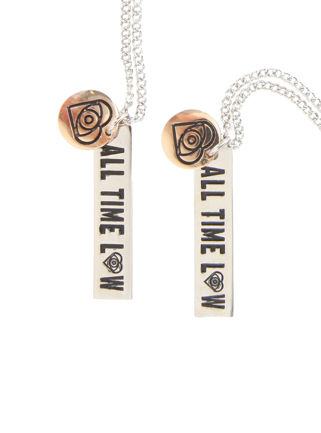 All Time Low Logo Best Friend Necklace Set, , hi-res