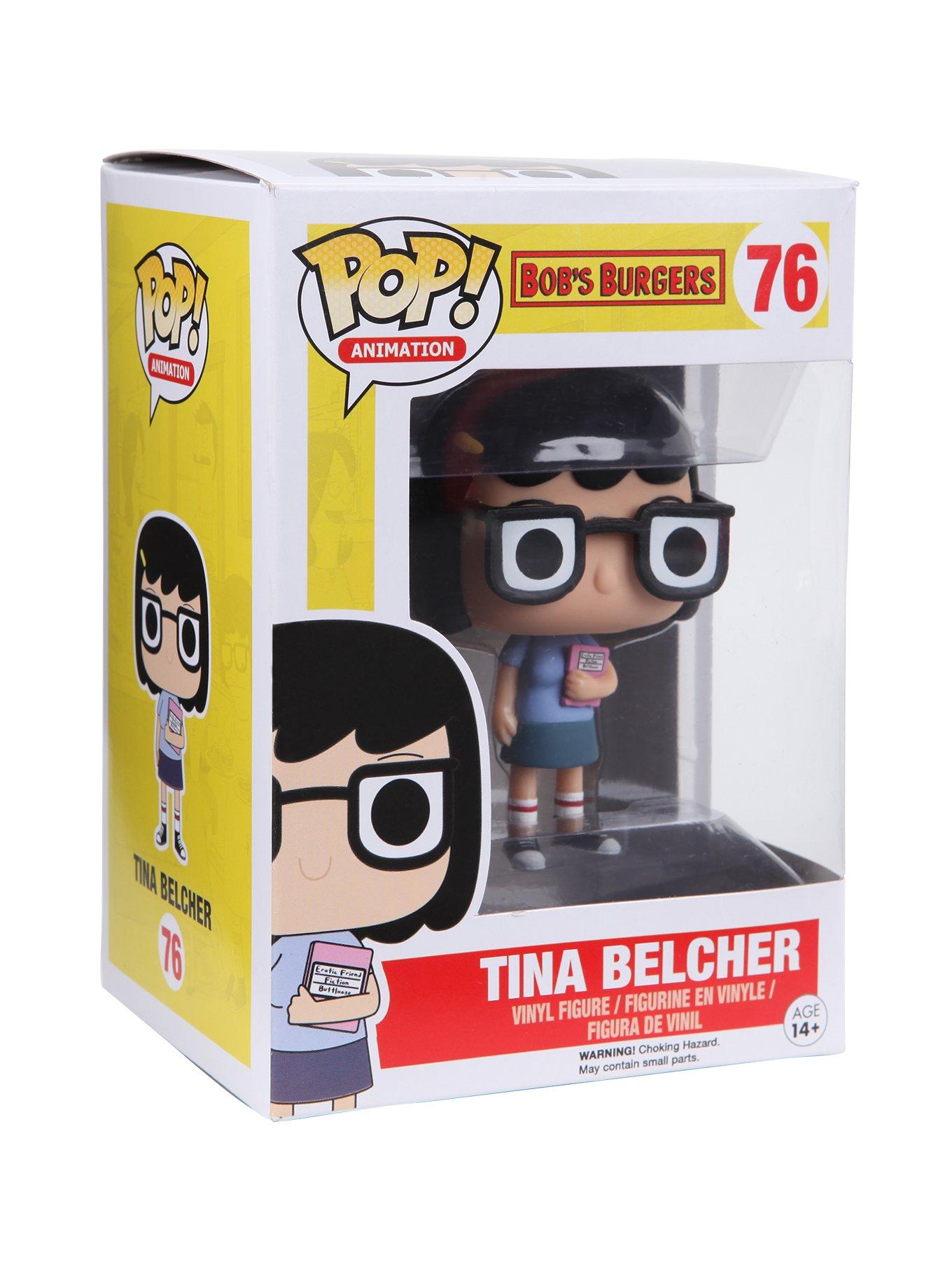 TSOTMO Tina Belcher Zipper Makeup Case Burgers Inspired Gift For Tina Fans  Cartoon Gift Burger Gift Cartoon TV Show Merchandise Gifts For Women (I'm a