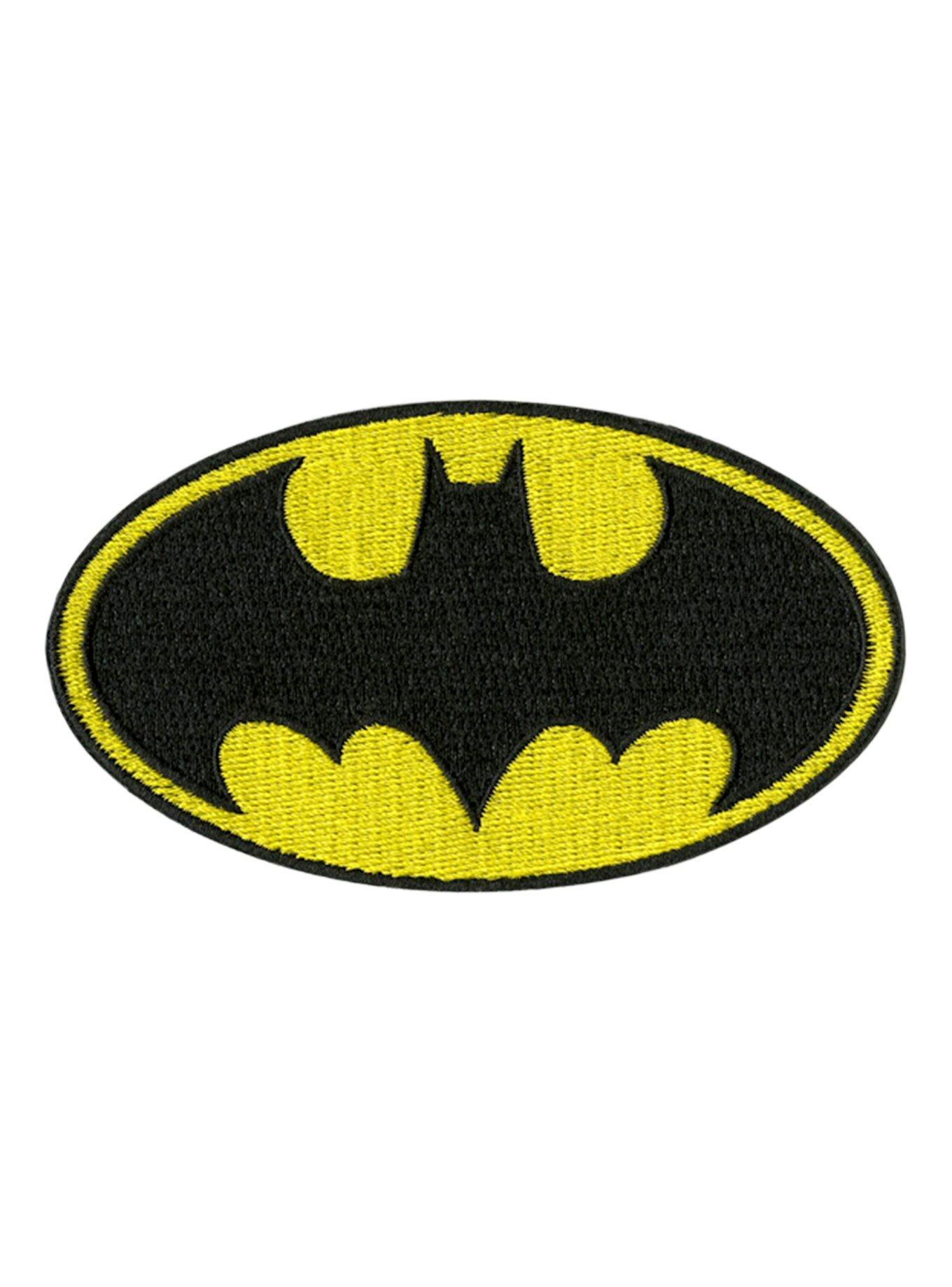 DC Comics Batman Logo Iron-On Patch, , hi-res