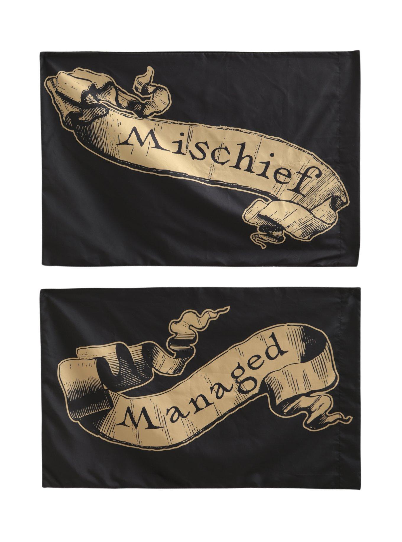Harry Potter Mischief Managed Pillowcase Set, , hi-res