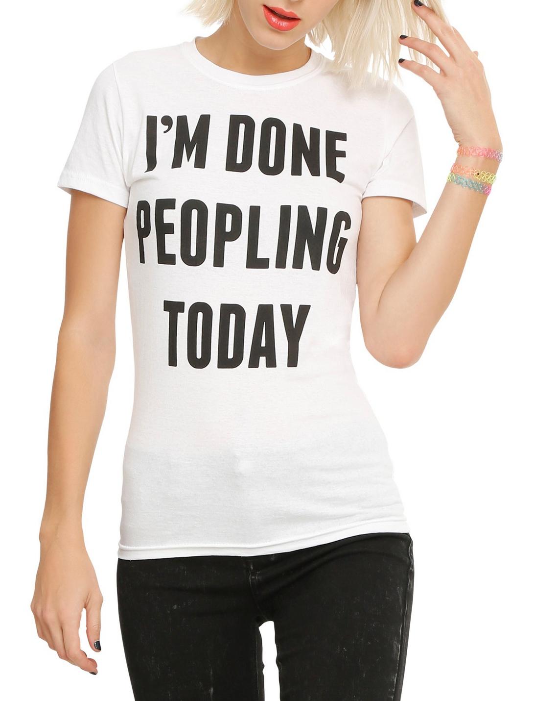 Done Peopling Today Girls T-Shirt, , hi-res