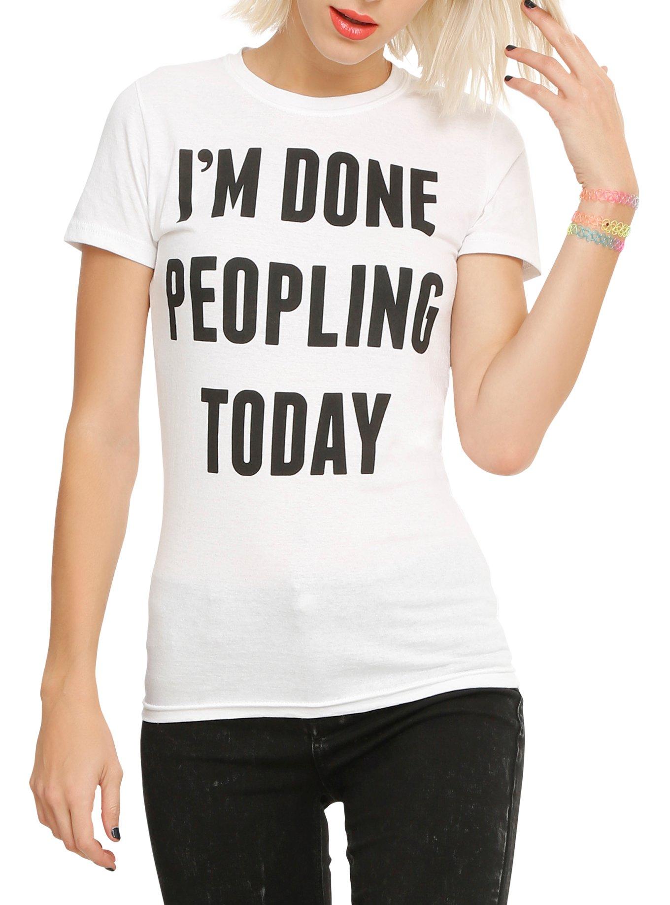 Done Peopling Today Girls T-Shirt, , hi-res