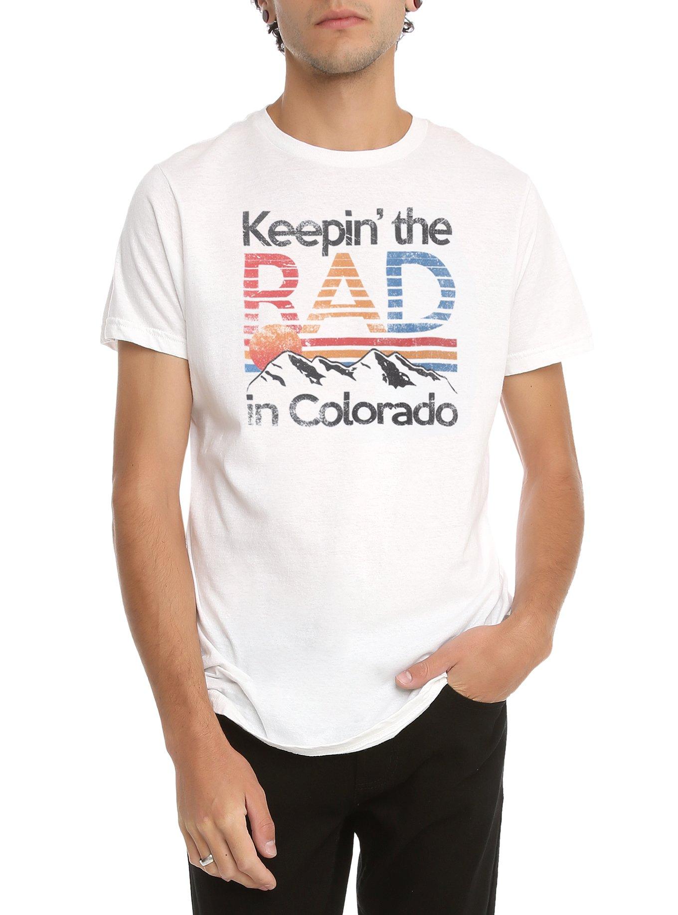 Rad In Colorado T-Shirt, BLACK, hi-res