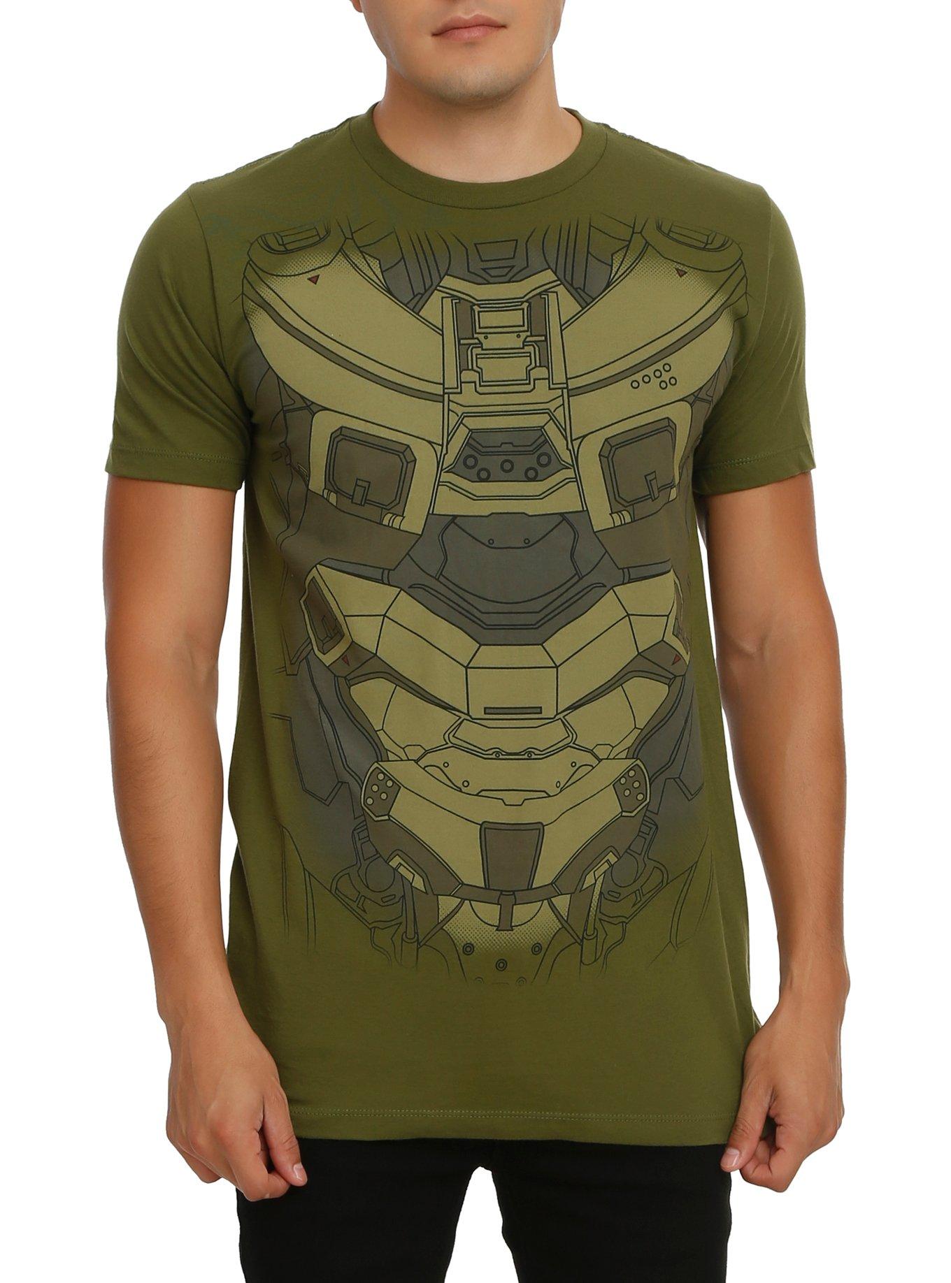 Halo Master Chief Costume T-Shirt, BLACK, hi-res