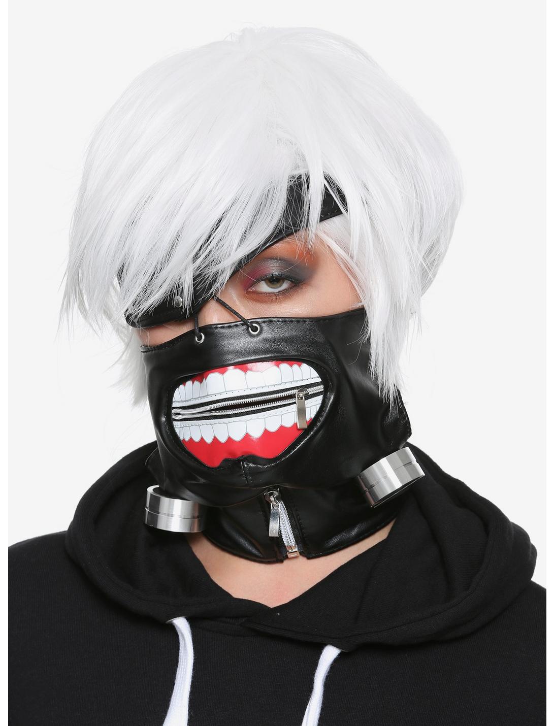 Tokyo Ghoul Ken Kaneki Cosplay Mask, , hi-res