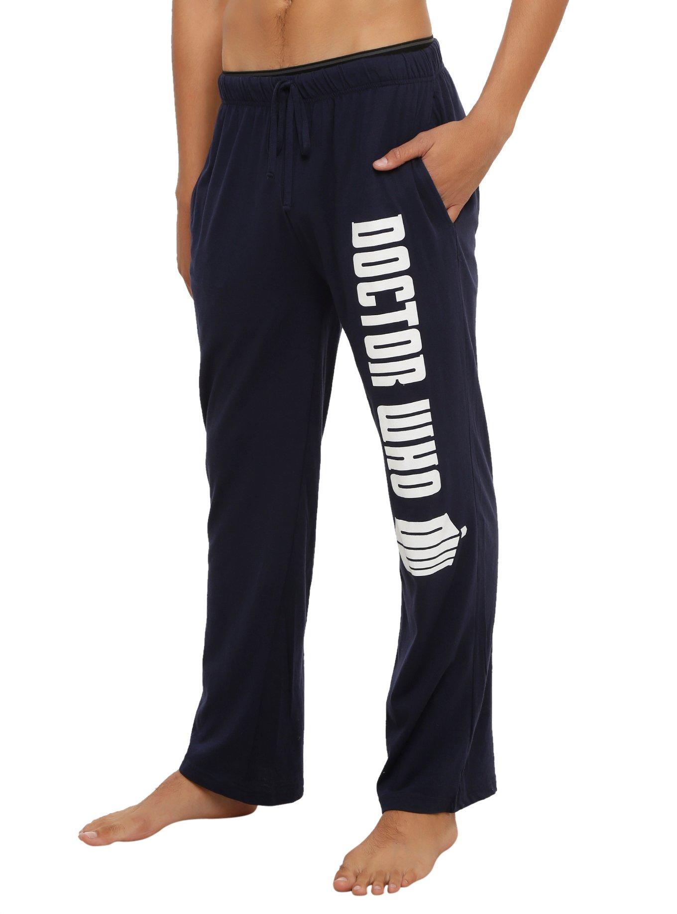 Doctor Who Logo Guys Pajama Pants