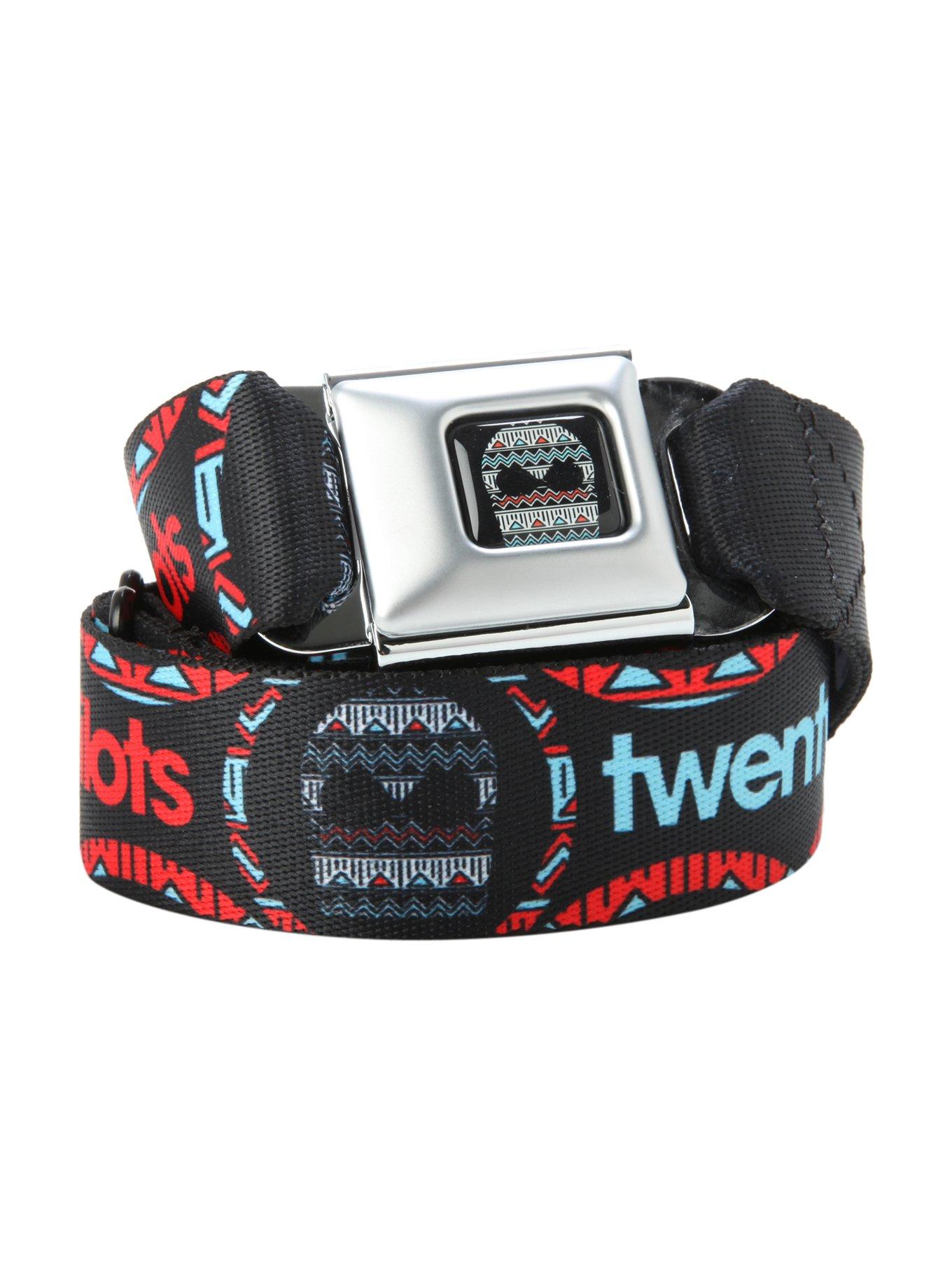 Twenty One Pilots Skull Seat Belt Belt, , hi-res