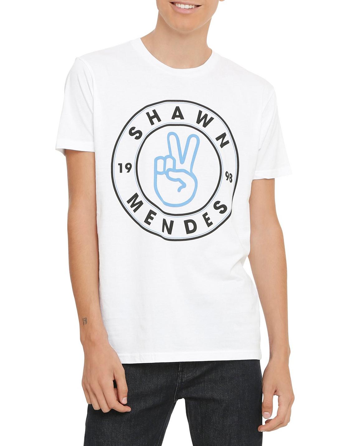 Shawn Mendes Peace T-Shirt, WHITE, hi-res