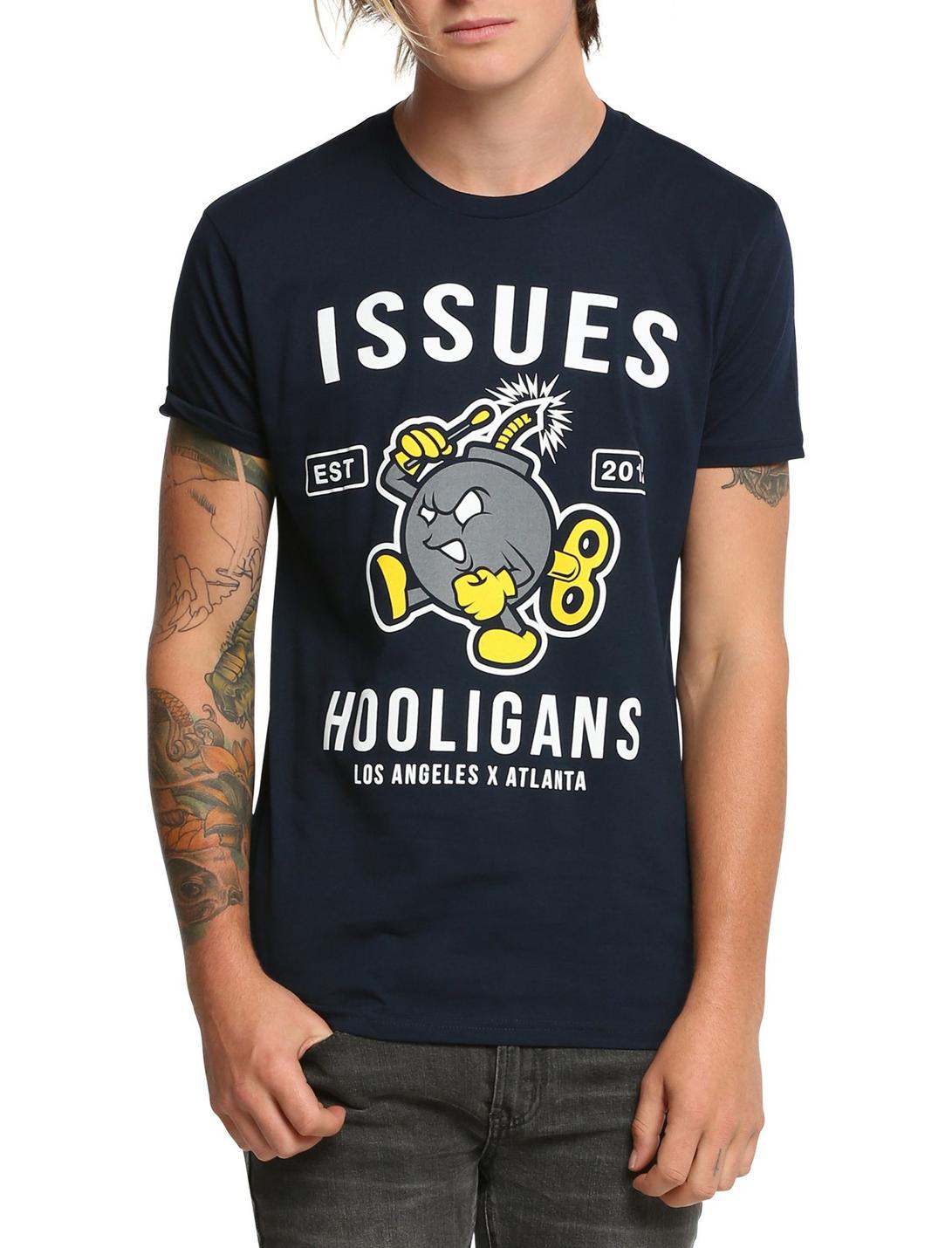 Issues Bomb Guy T-Shirt, NAVY, hi-res