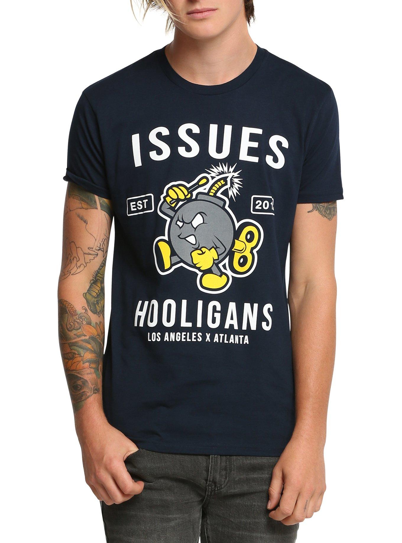 Issues Bomb Guy T-Shirt, NAVY, hi-res