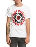 Red Hot Chili Peppers Tribal Rose Logo T-Shirt, WHITE, hi-res