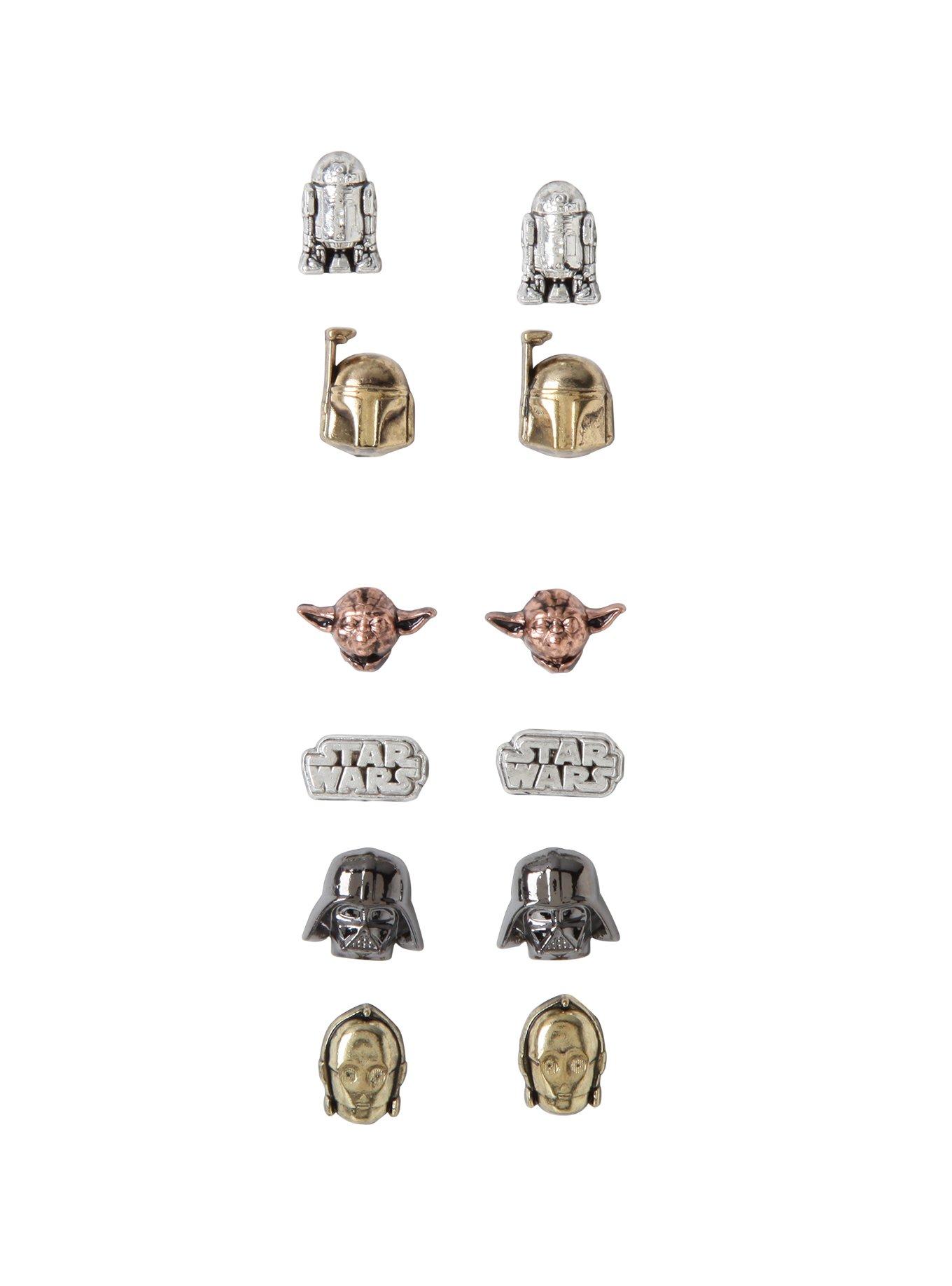 Star Wars Characters Earring Set, , hi-res