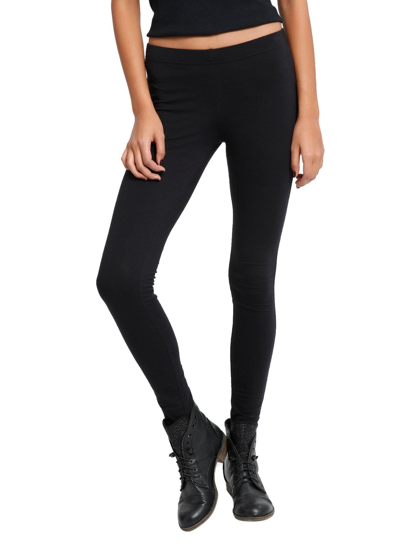 Black Leggings, BLACK, hi-res