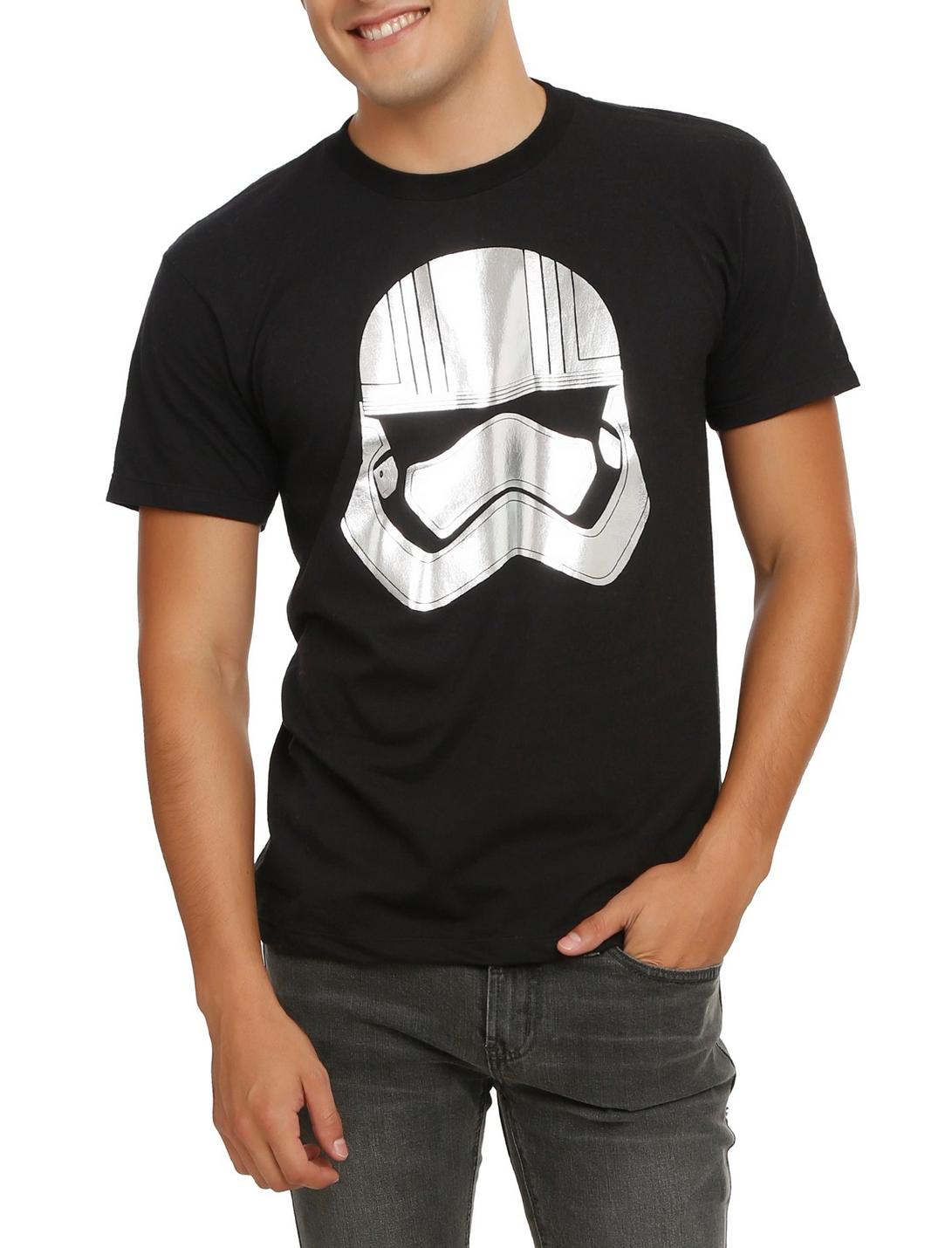 Star Wars: The Force Awakens Captain Phasma T-Shirt, BLACK, hi-res