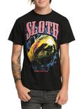 Sloth World Tour T-Shirt, BLACK, hi-res