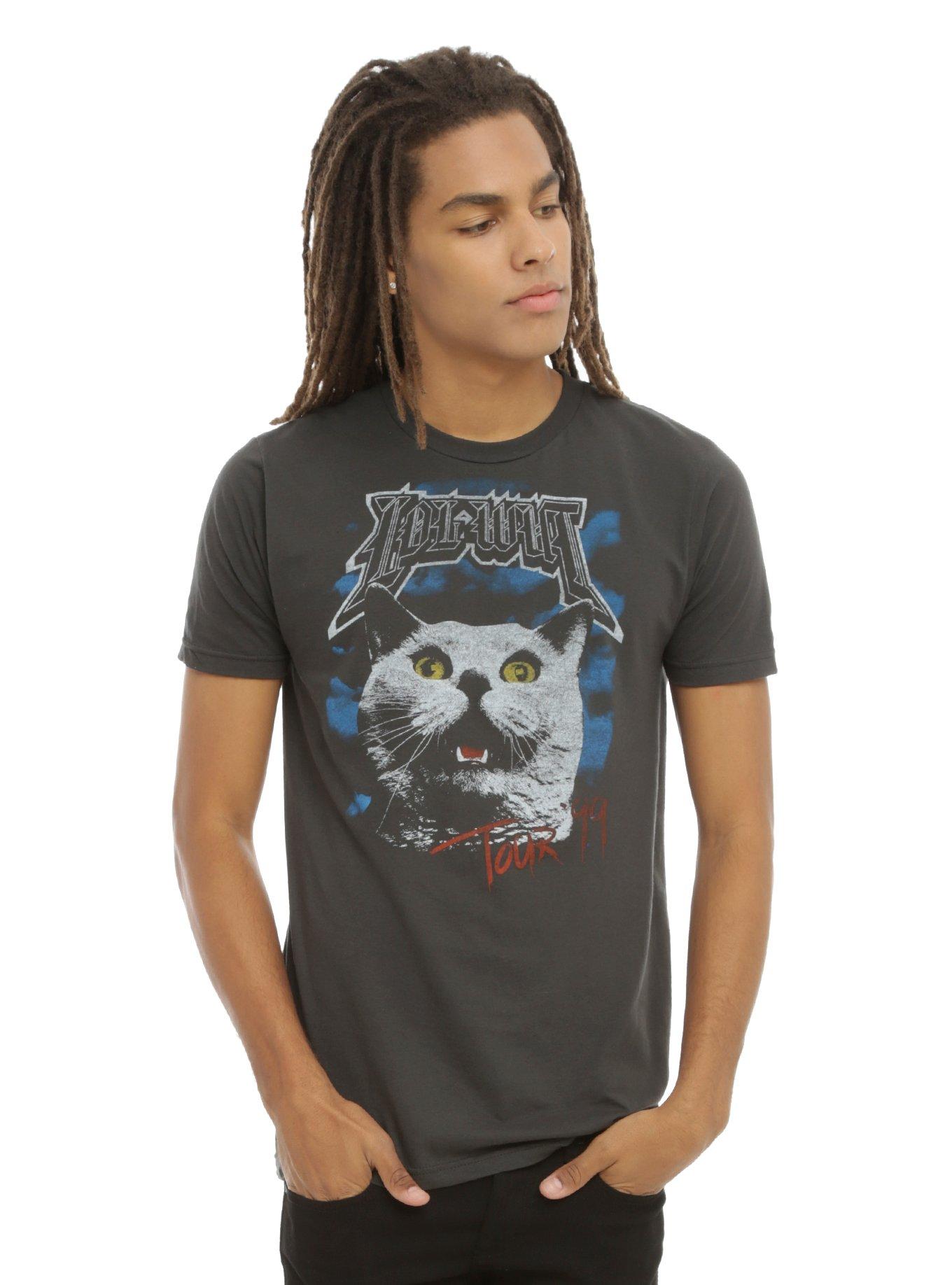 Lolwut Cat Tour T-Shirt, BLACK, hi-res