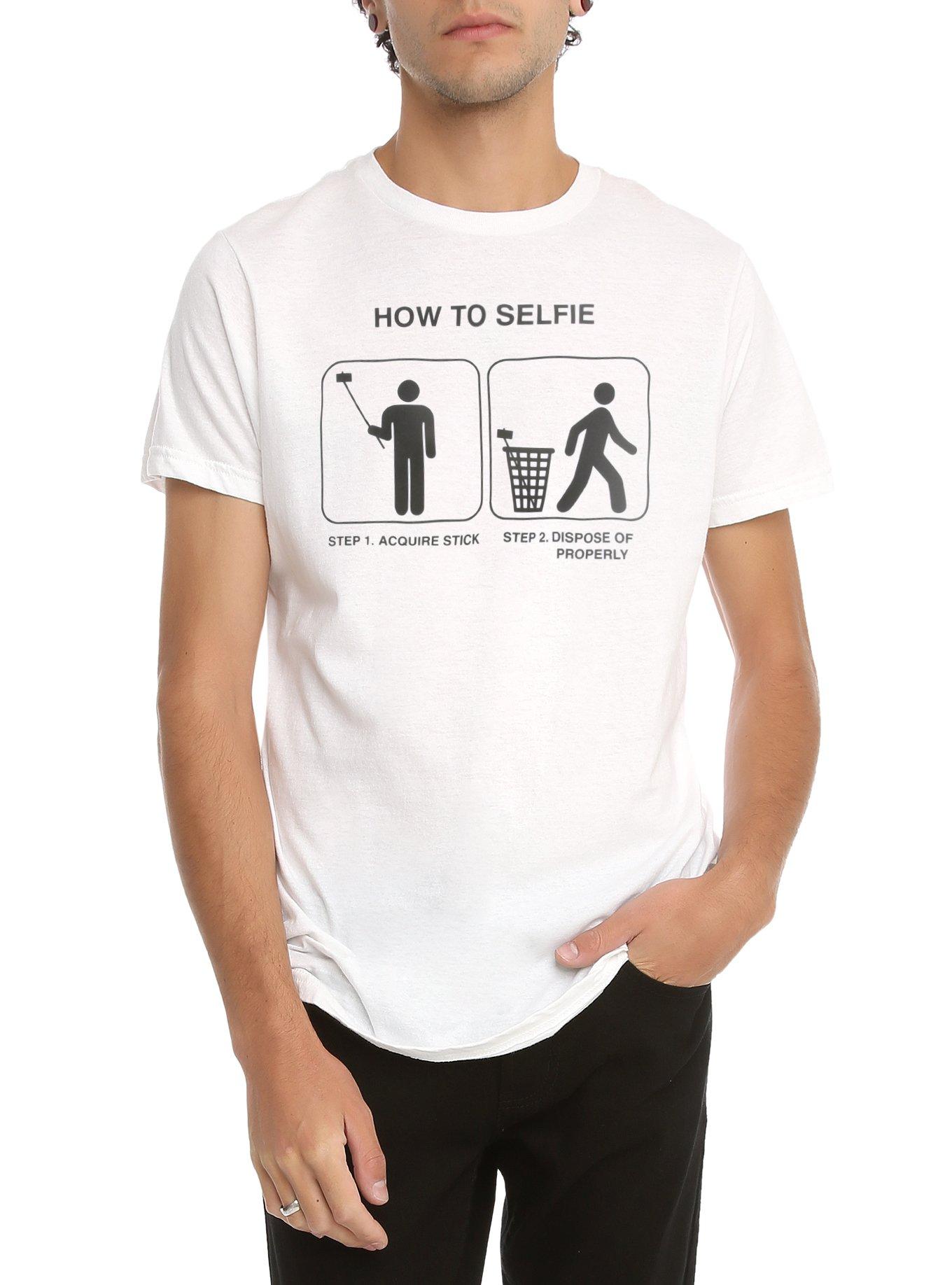 How To Selfie T-Shirt, , hi-res