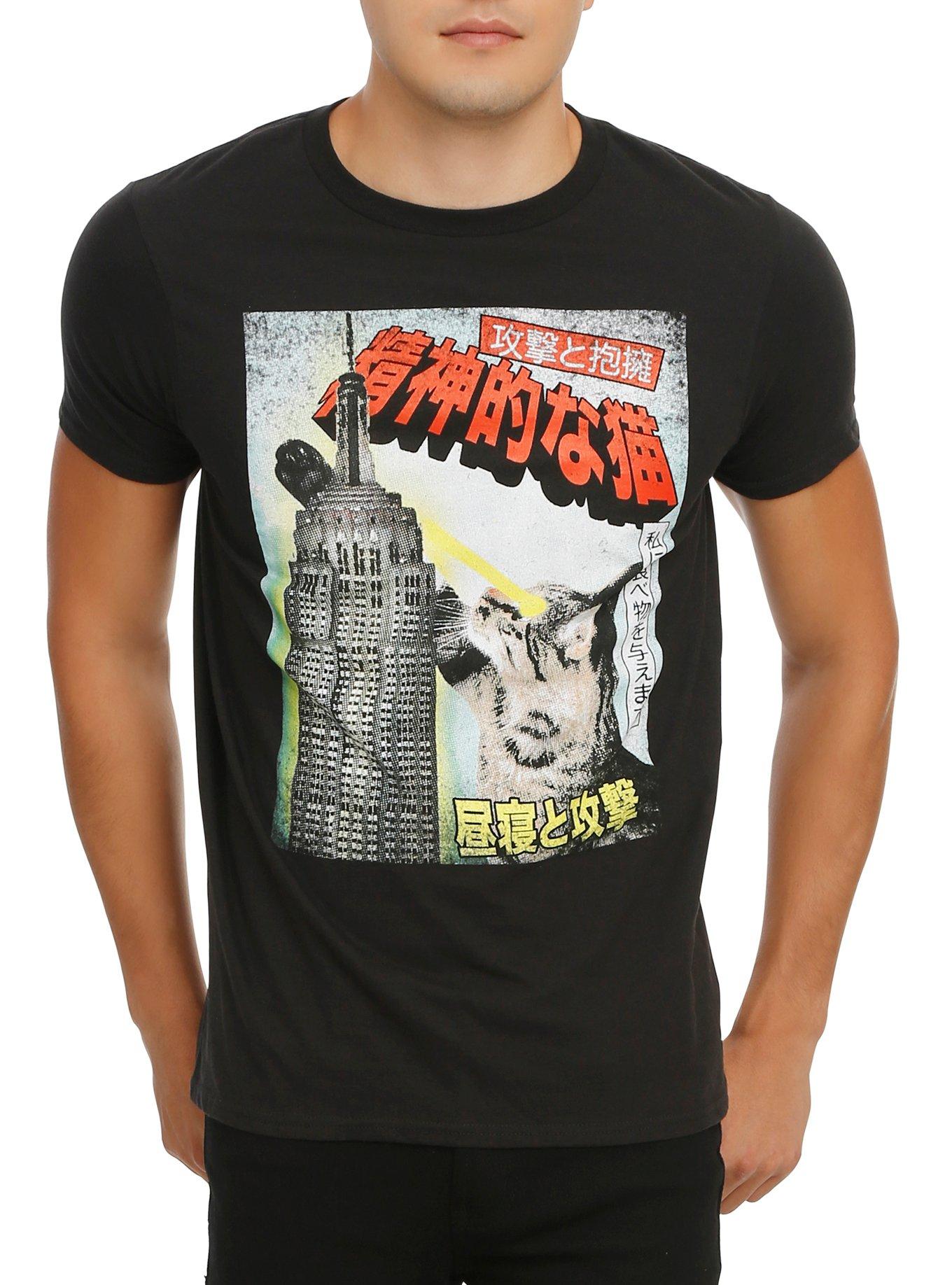 Psychic Kitty T-Shirt, BLACK, hi-res