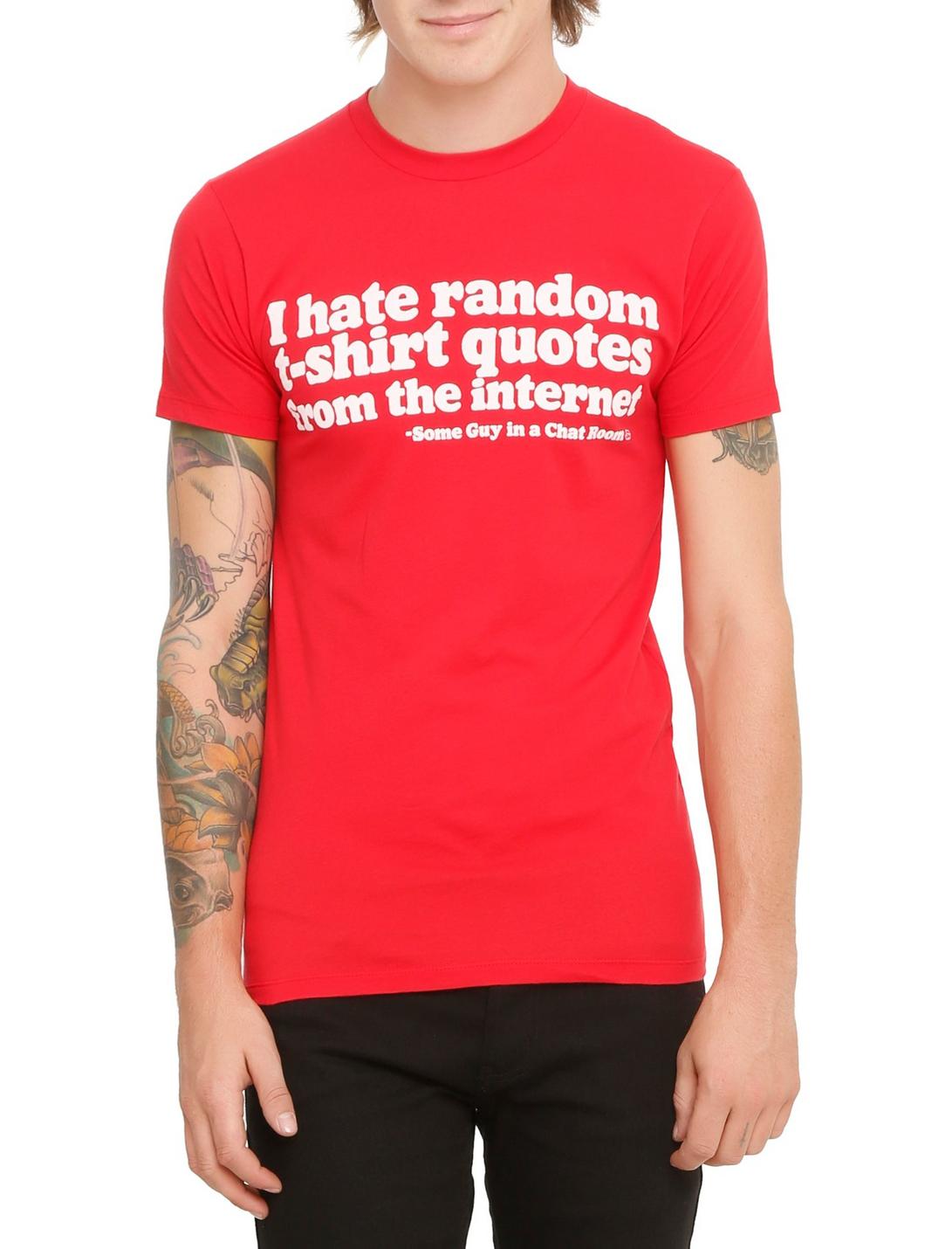 Random T-Shirt Quotes T-Shirt, , hi-res