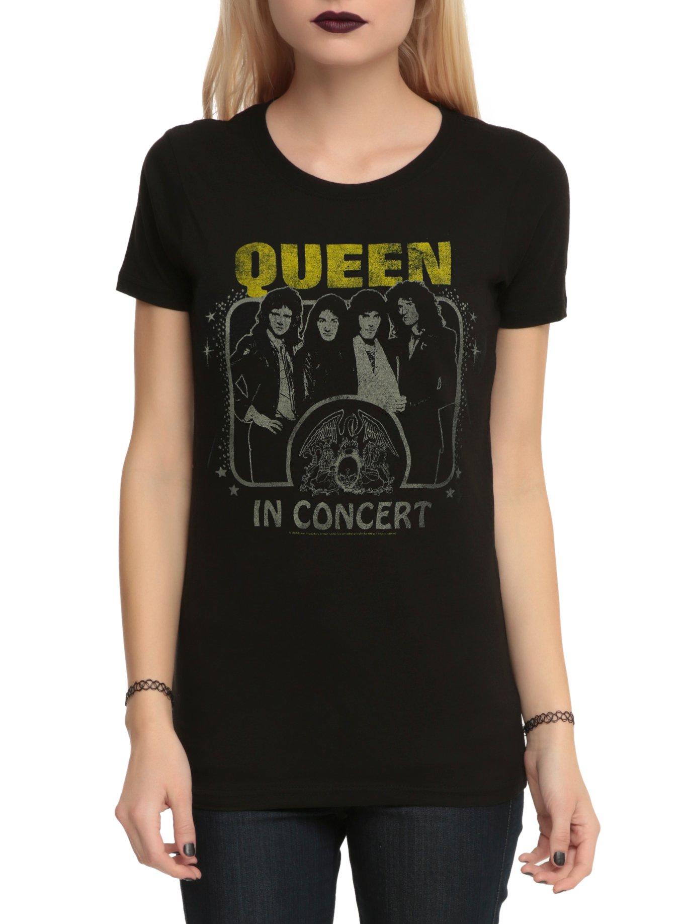 Queen In Concert Girls T-Shirt, BLACK, hi-res