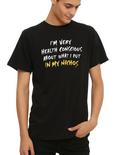 Health Conscious Nachos T-Shirt, BLACK, hi-res