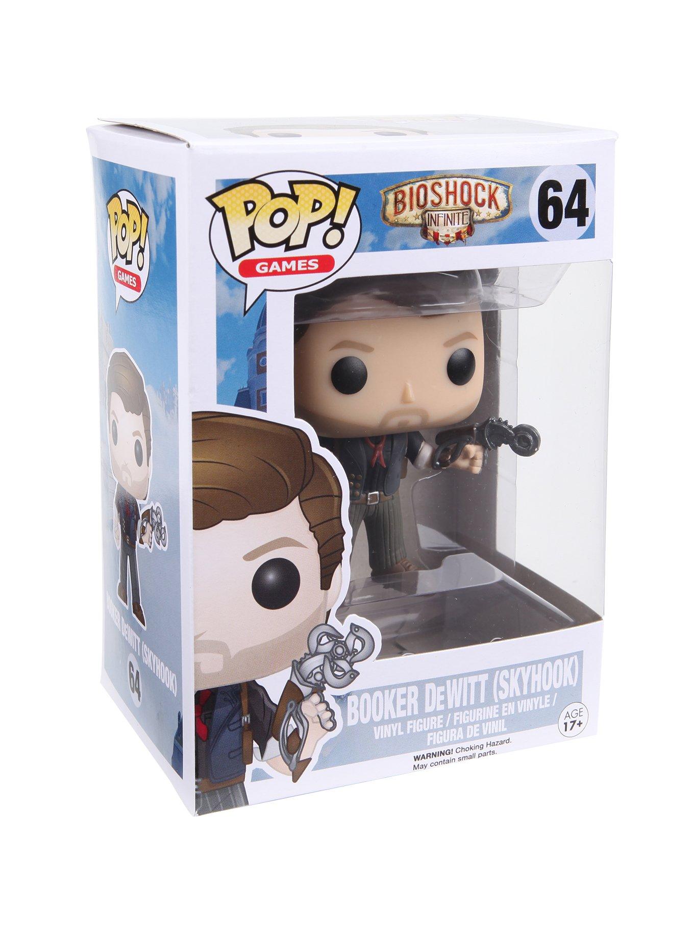 Funko BioShock Infinite Pop! Games Booker DeWitt (Skyhook) Vinyl Figure, , hi-res