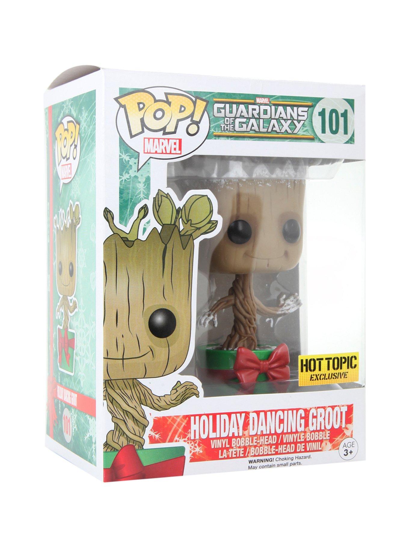 Funko Marvel Guardians Of The Galaxy Pop! Holiday Dancing Groot Vinyl ...