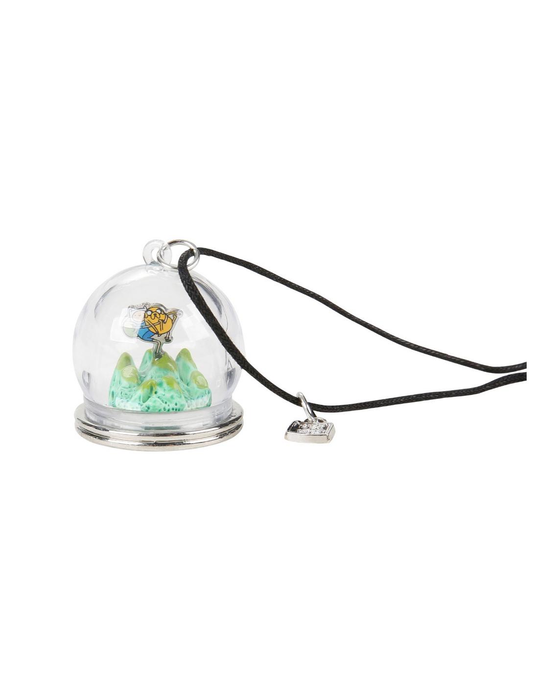 Adventure Time Finn & Jake Terrarium Cord Necklace, , hi-res