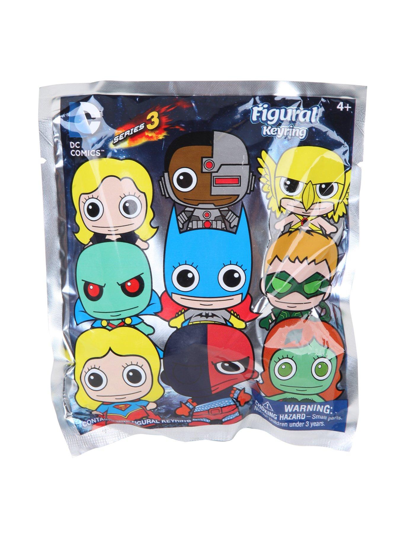 DC Comics Series 3 Key Chain Blind Bag Figure | Hot Topic