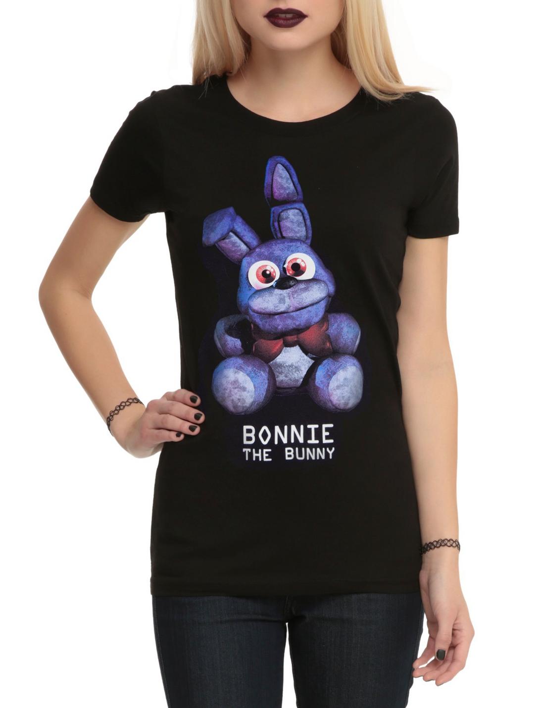 Five Nights At Freddy's Bonnie The Bunny Girls T-Shirt, BLACK, hi-res