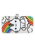 Rainbow Unicorn Kitty Hinge Wallet, , hi-res