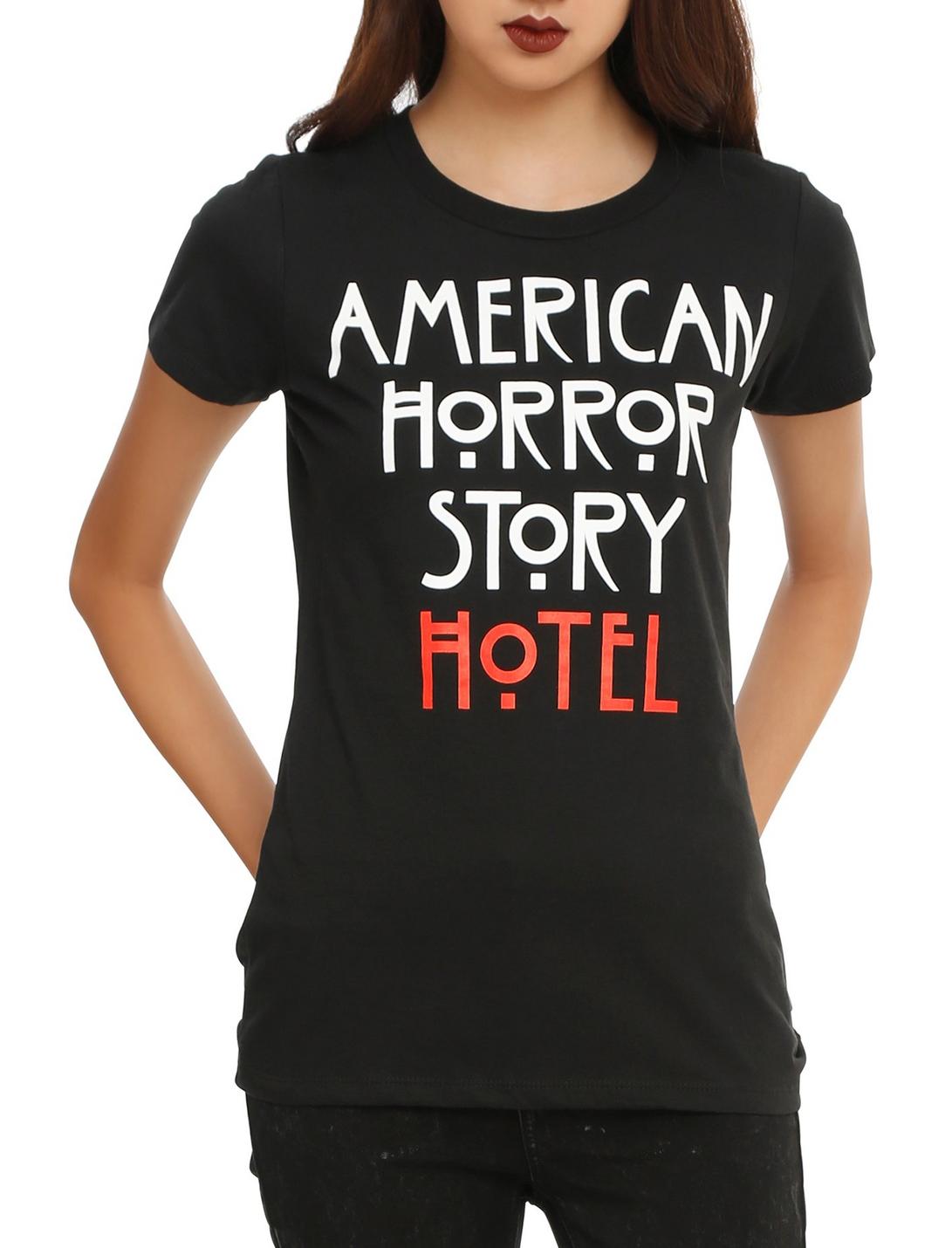 American Horror Story: Hotel Girls T-Shirt, BLACK, hi-res