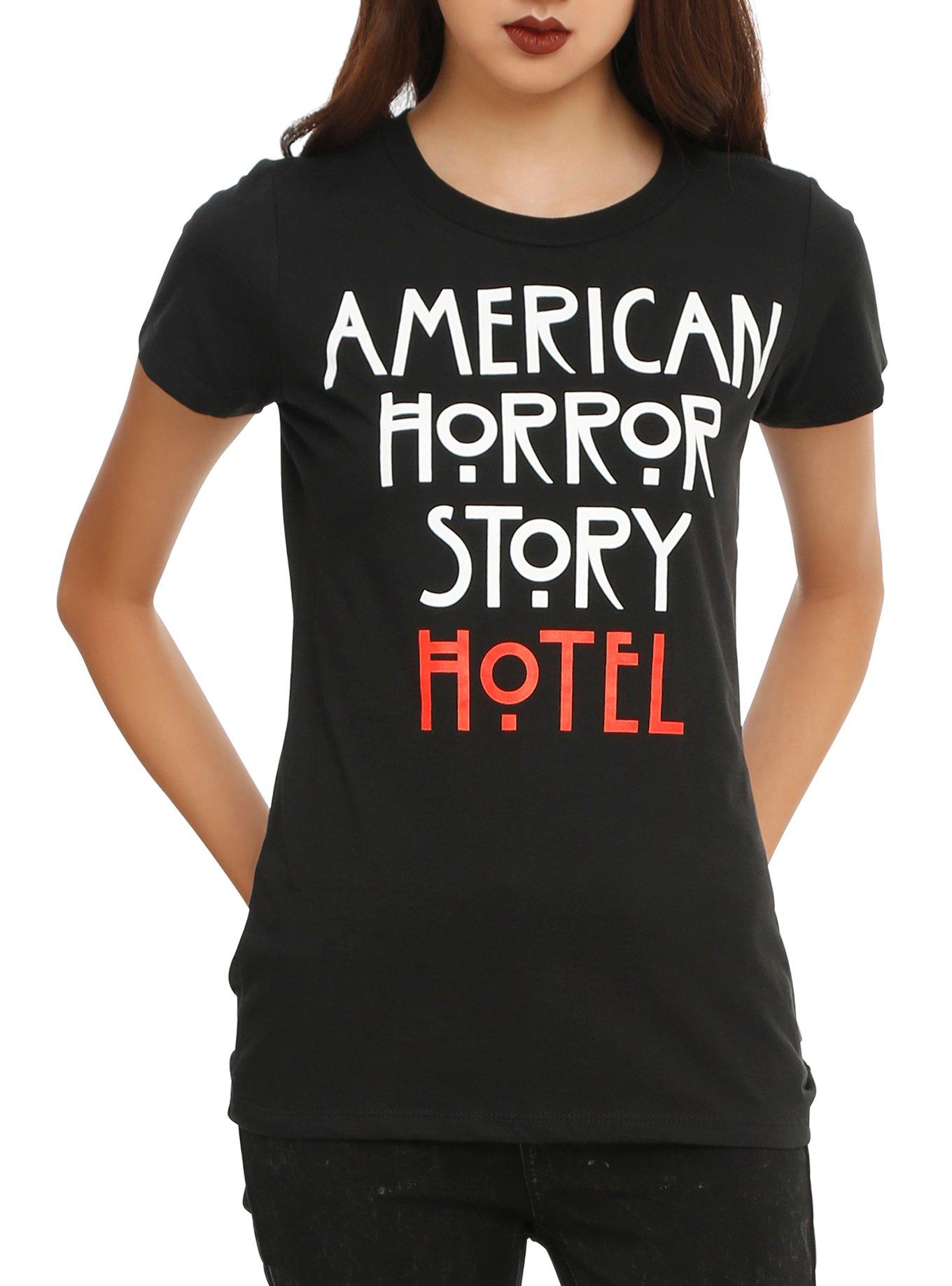 American Horror Story: Hotel Girls T-Shirt, BLACK, hi-res
