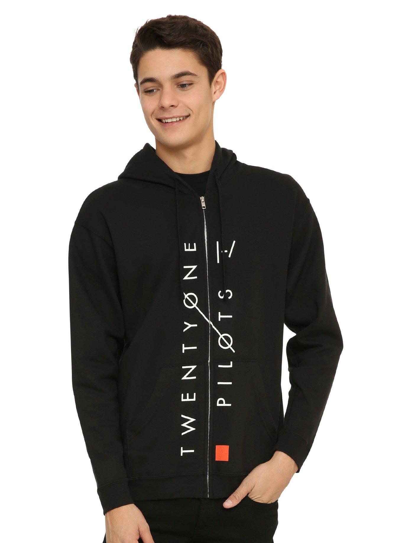 Twenty One Pilots Clique Logo Hoodie Hot Topic