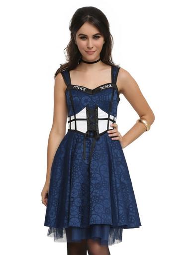 Doctor Who TARDIS Dress | Hot Topic