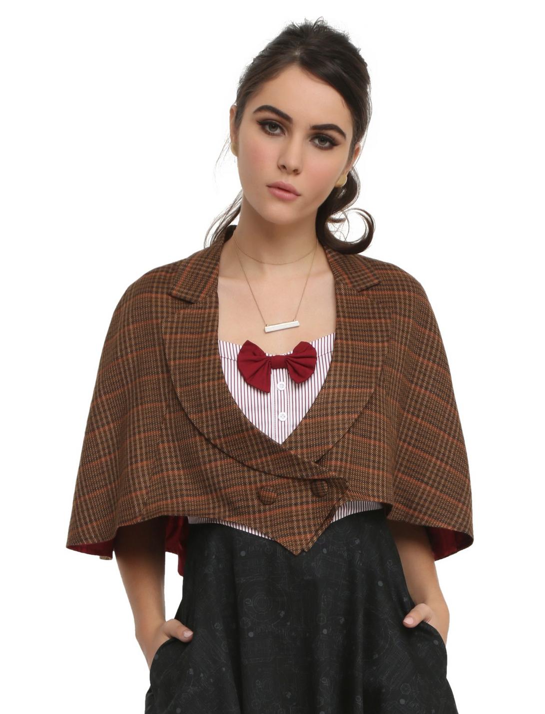 Doctor Who Eleventh Doctor Capelet, BROWN, hi-res