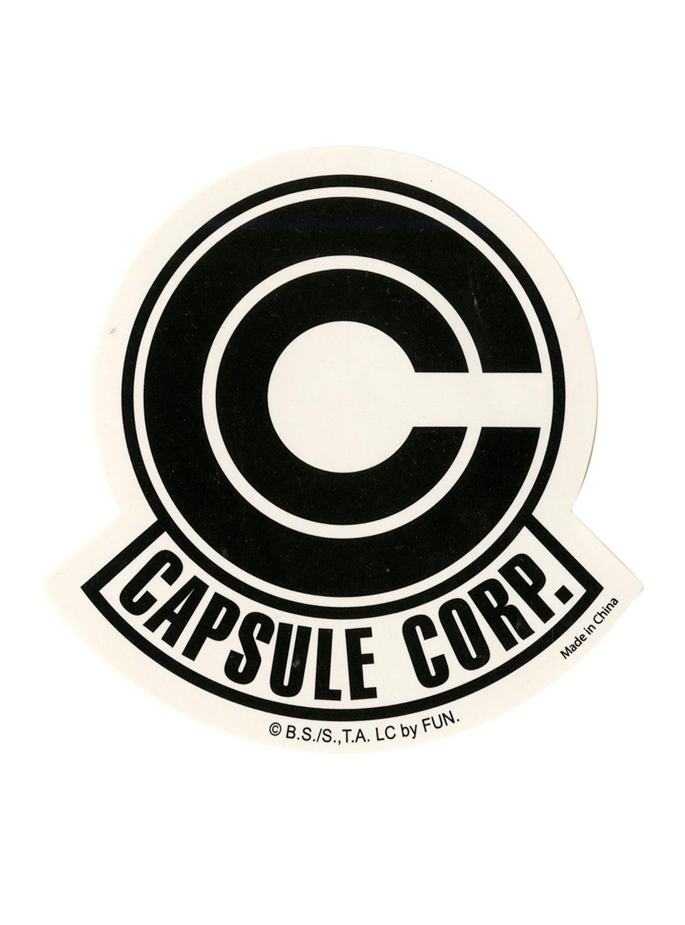 Dragon Ball Z Capsule Corporation Sticker, , hi-res