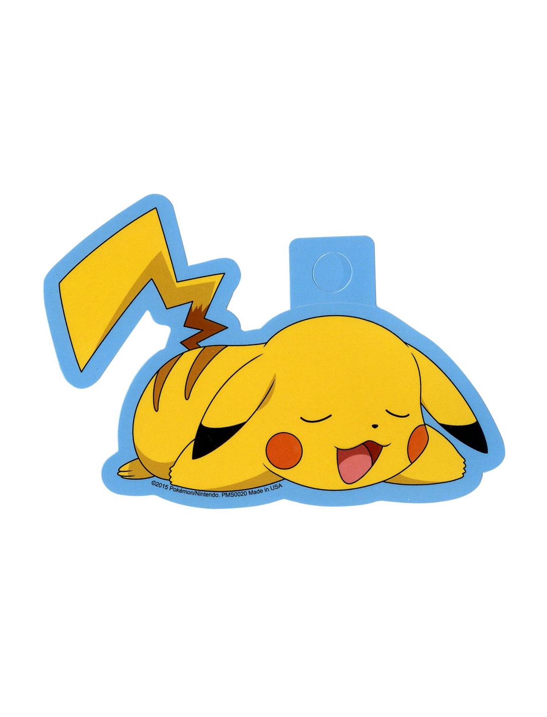 Pokemon Pikachu Happy Nap Sticker, , hi-res