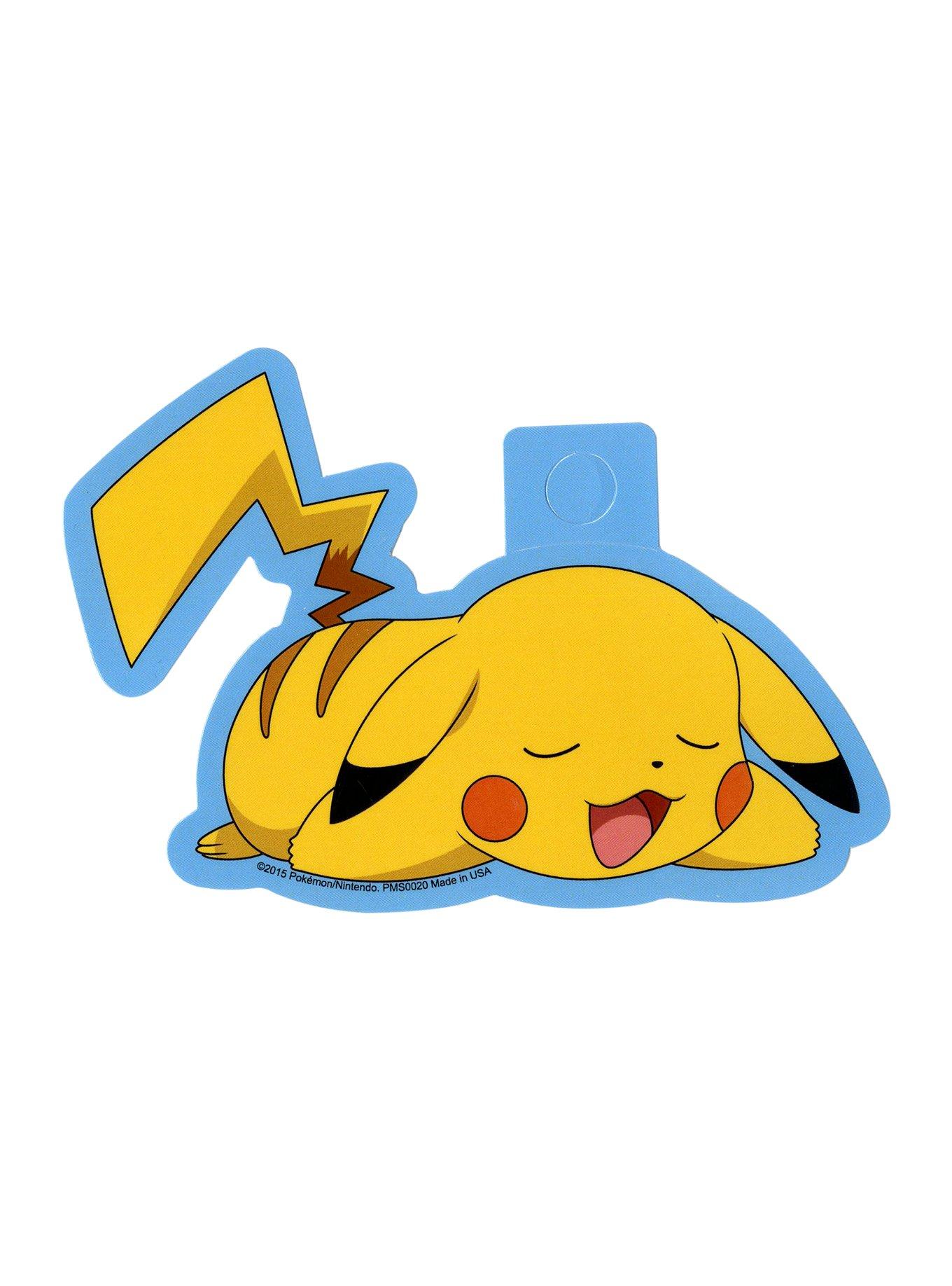 Pokemon Pikachu Happy Nap Sticker, , hi-res