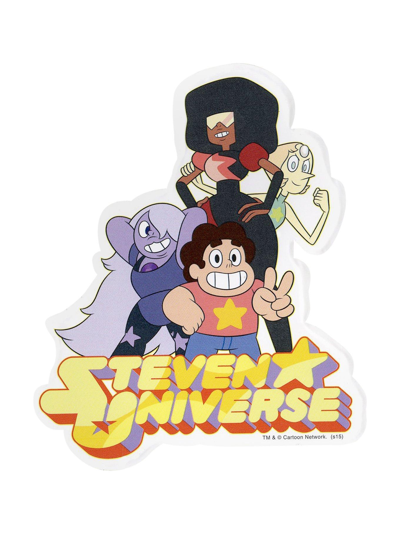Steven Universe Group Sticker, , hi-res