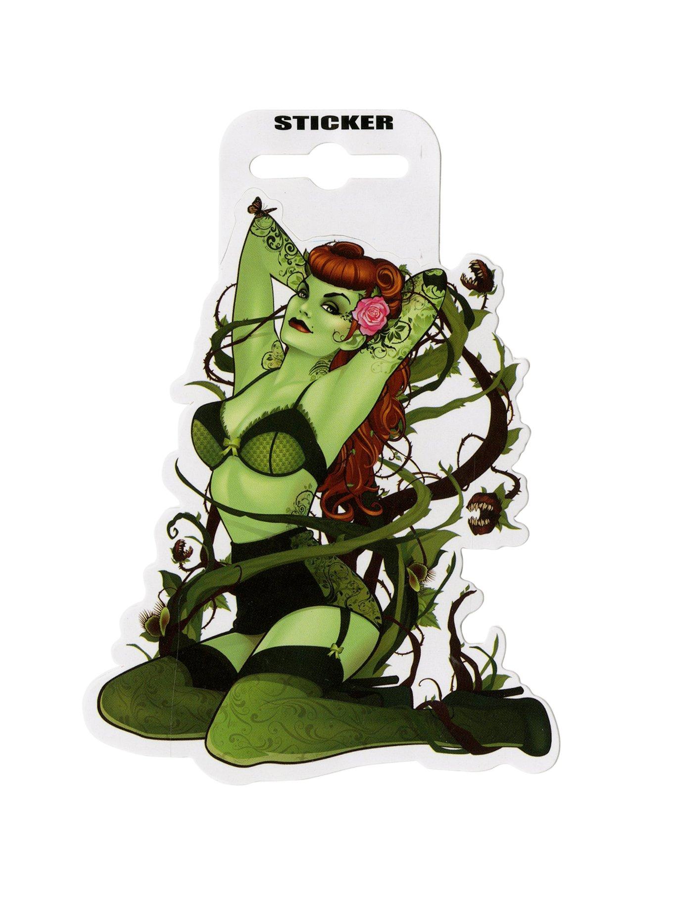 DC Comics Poison Ivy Bombshell Sticker, , hi-res