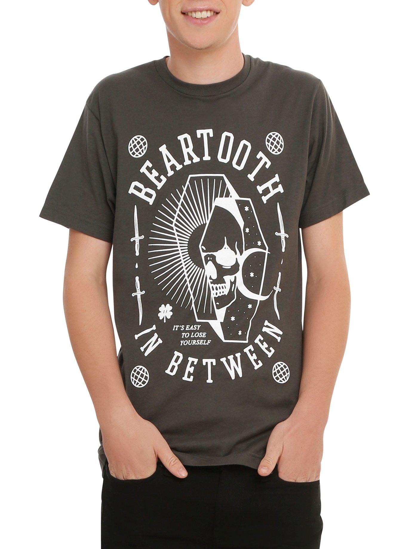 Beartooth In Between T-Shirt, CHARCOAL, hi-res