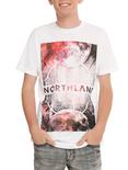 Northlane Galaxy Mandala T-Shirt, WHITE, hi-res