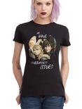 How To Train Your Dragon Stubborness Issues Girls T-Shirt, BLACK, hi-res