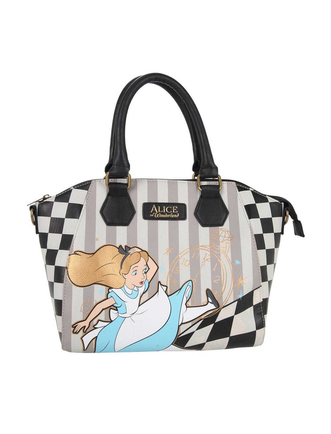 Disney Alice In Wonderland Checkered Bag, , hi-res