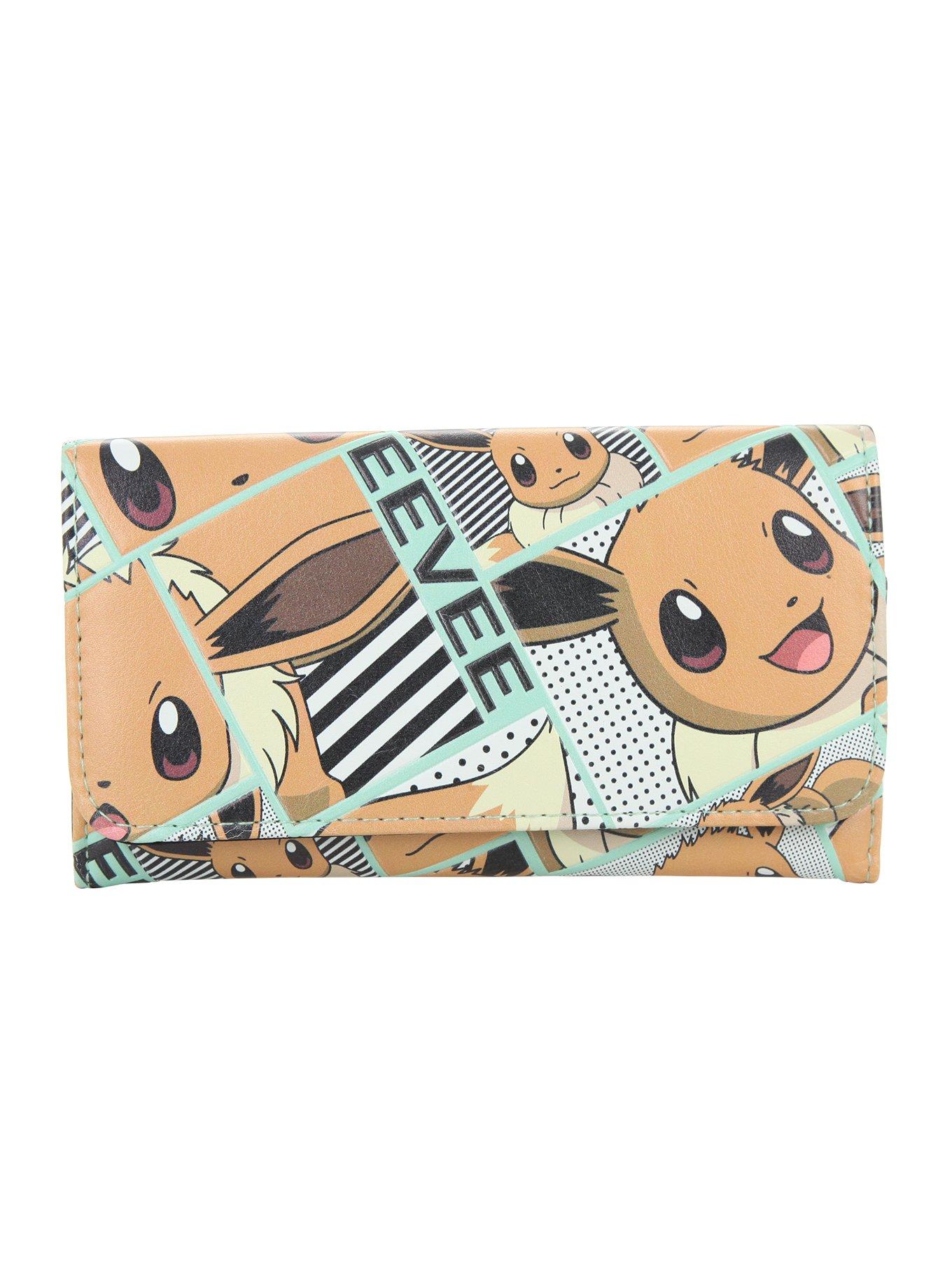 Pokemon Eevee Evolutions Wallet Hot Topic