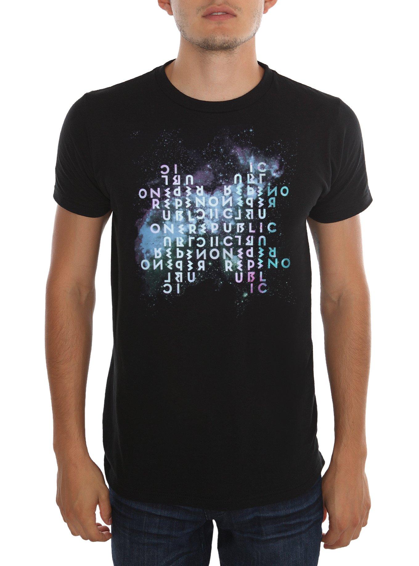 One Republic Galaxy T-Shirt, BLACK, hi-res