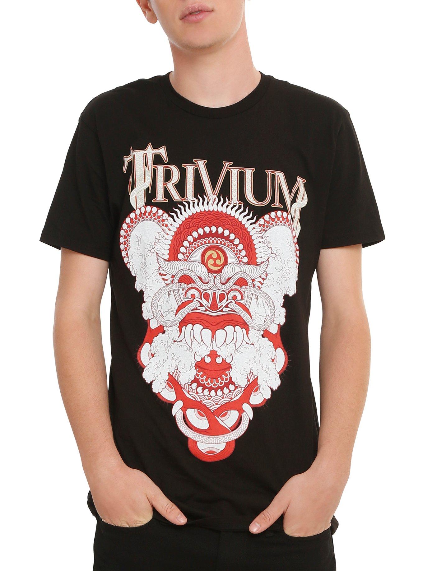 Trivium Dragon T-Shirt, BLACK, hi-res